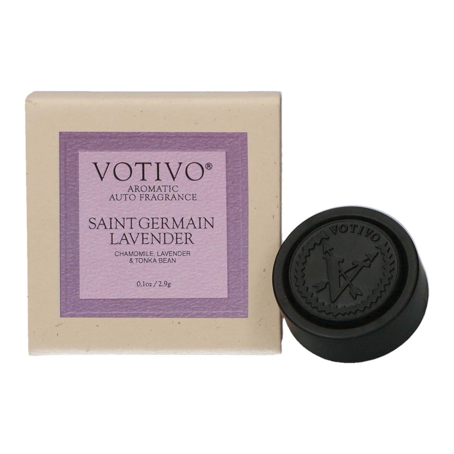 Votivo Auto Vent Clip - Saint Germain Lavender