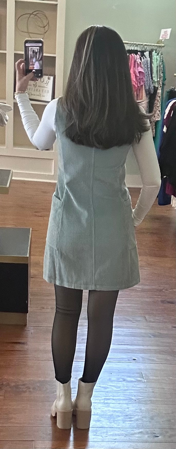 90's Dreams Corduroy Jumper Dress