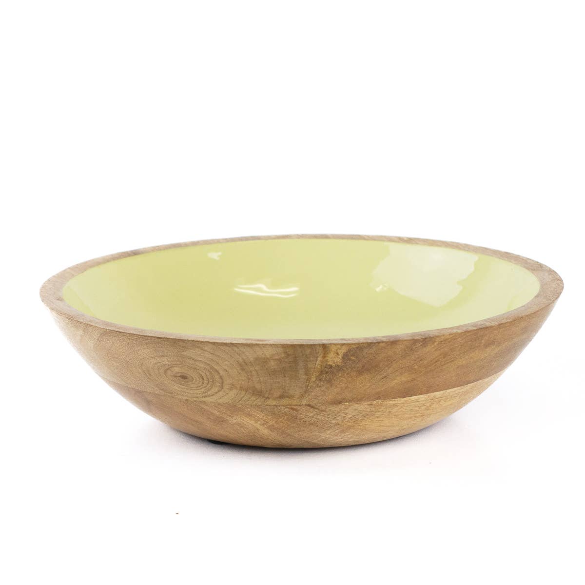 Hogan Serving Bowl Natural/Green 9.75x3.25