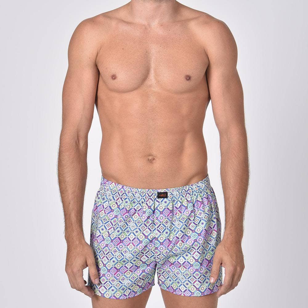 Lilac Print Boxers