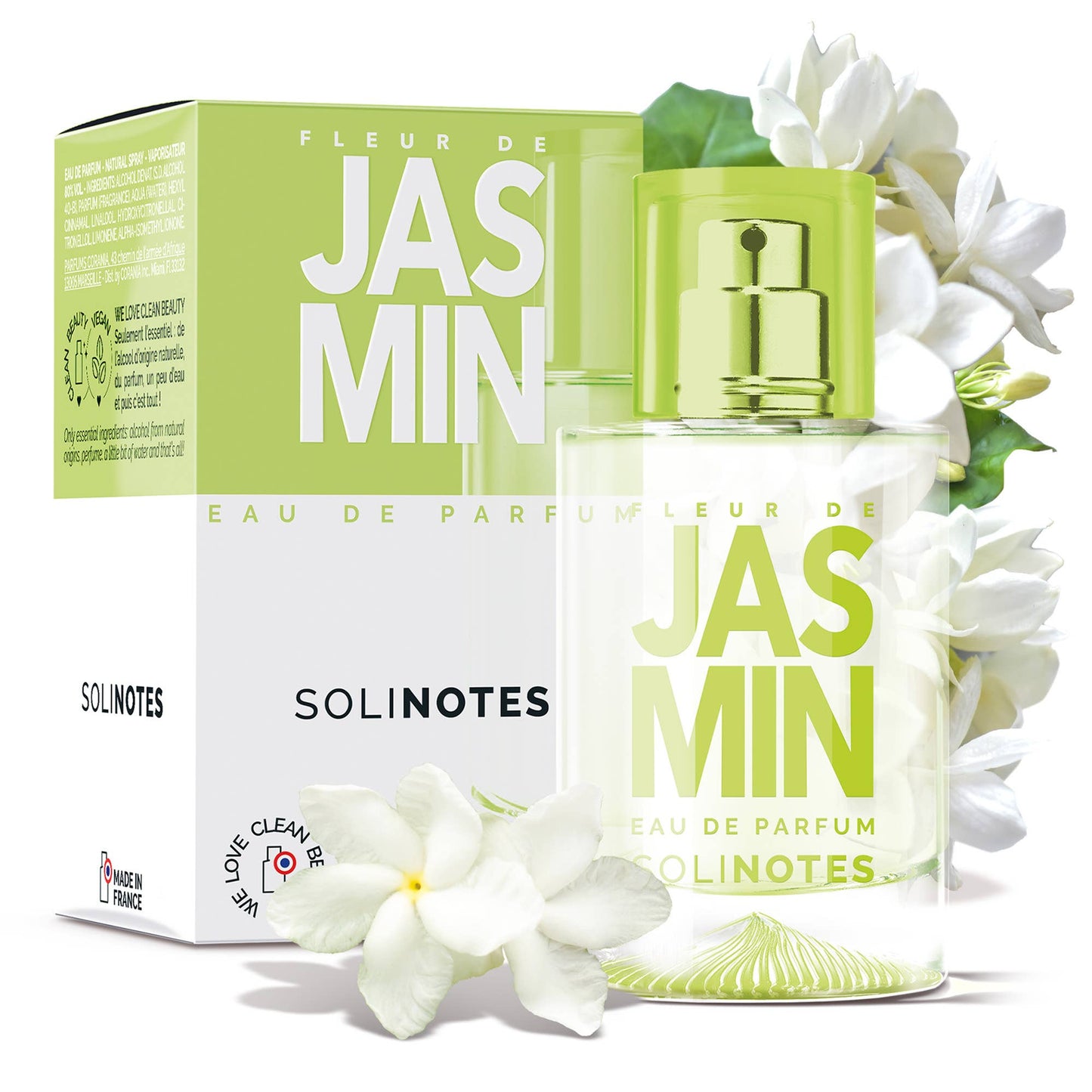 Jasmine Perfume 1.7 oz - CLEAN BEAUTY