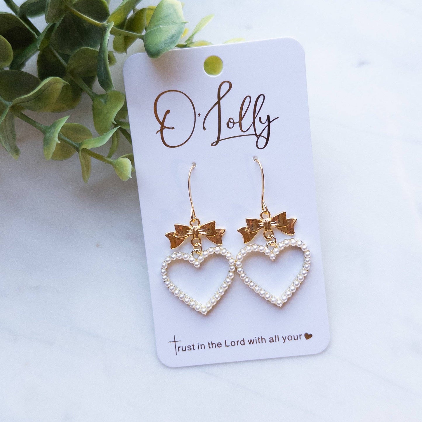 Hannah's Heart Earrings