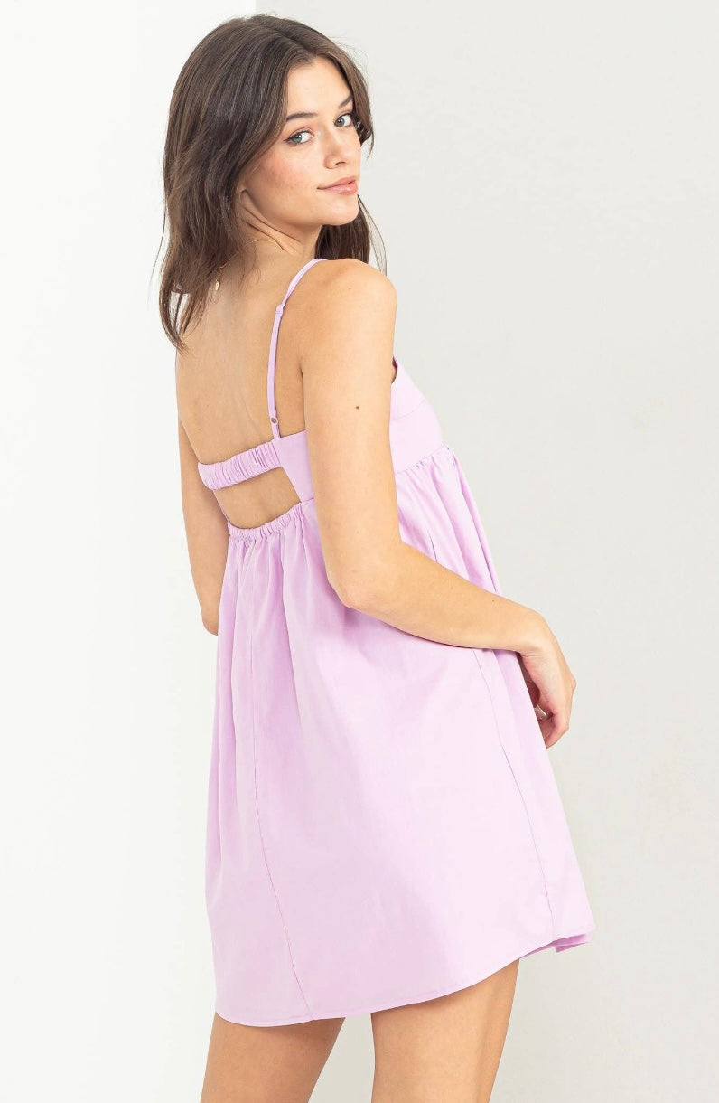 Out on the Town Lilac Dress