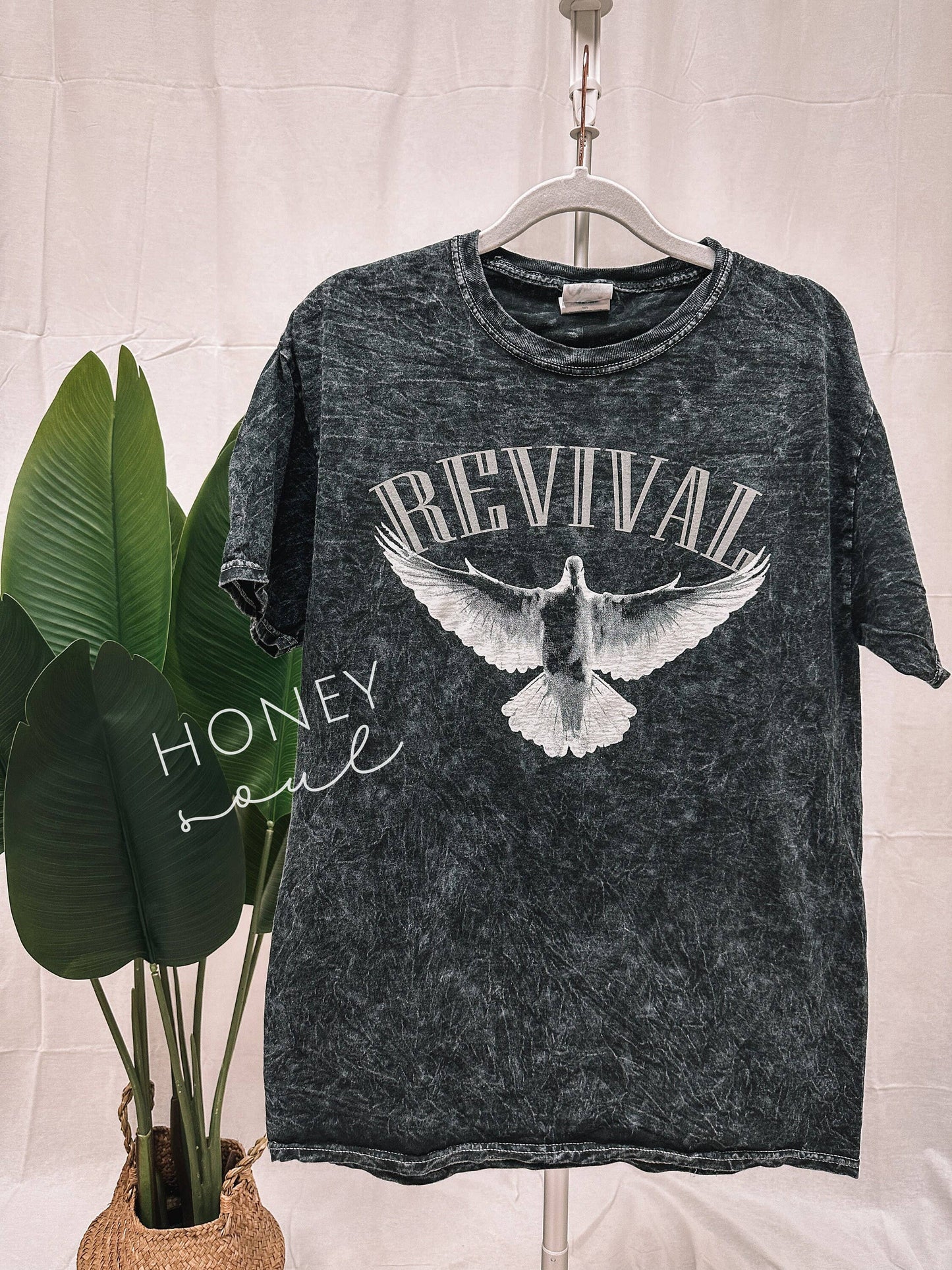 Revival Dove Mineral Wash Tee