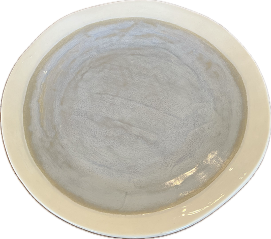 Artisan Dinner Plate - Oyster Shell