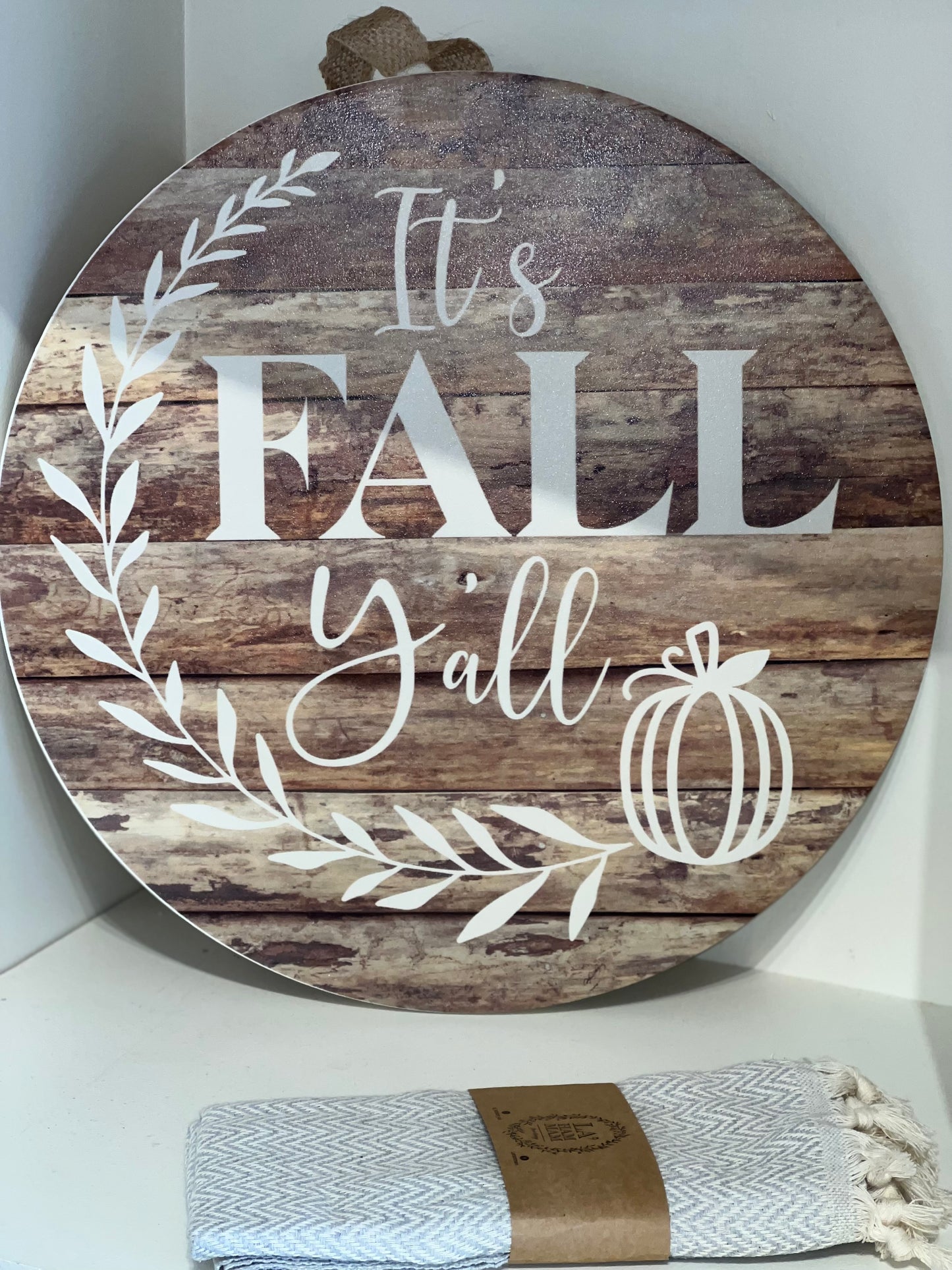 It's Fall, Y'all Door Hanger