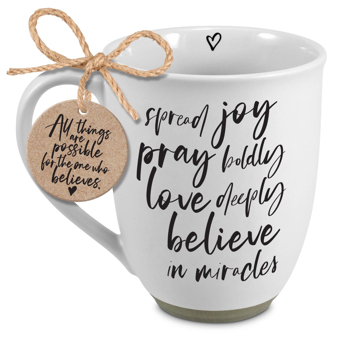 Mug Today I Will Spread Joy White 20 Oz.