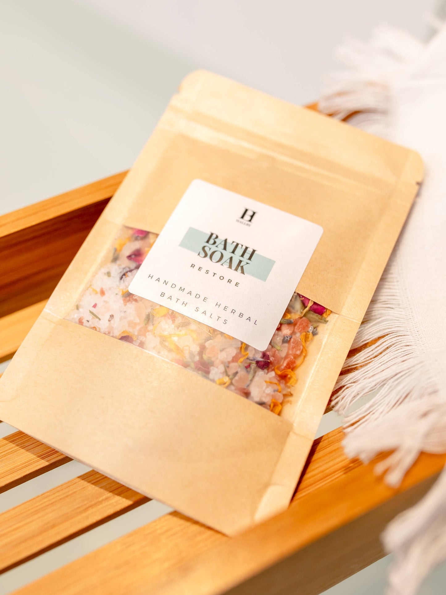 Aromatherapy Bath soak pouch Bath salts