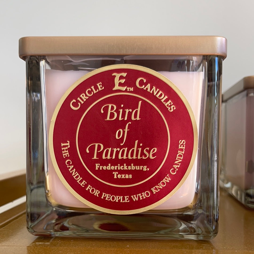 Circle E Candle - Square Jar